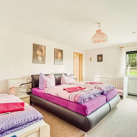Beautiful Detached Holiday With Sauna Adjacent To The Rennsteig In Thuringia Ferienhaus *