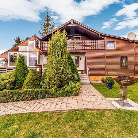 Ferienhaus Beautiful Detached Holiday With Sauna Adjacent To The Rennsteig In Thuringia